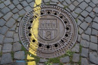 Even the drain covers are beautiful!