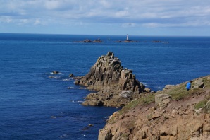 The Armed Knight & Longships Lighthouse