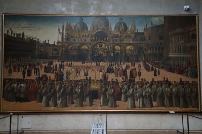 Processione in Piazza San Marco, Gentile Bellini